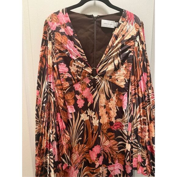 Significant Other Pixi Maxi Dress in Chocolate Botanical Dress Sz 4 NWT$360 - Picture 6 of 7